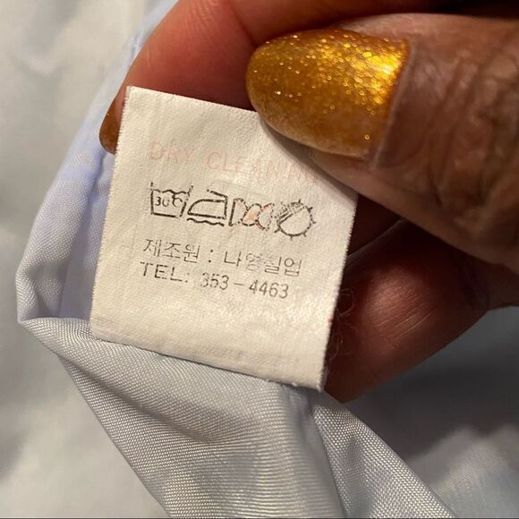 VTG FULLY FASHION Angora Eyelash Knit Embroidered Lined Jacket Women's Sz OS - Picture 8 of 9